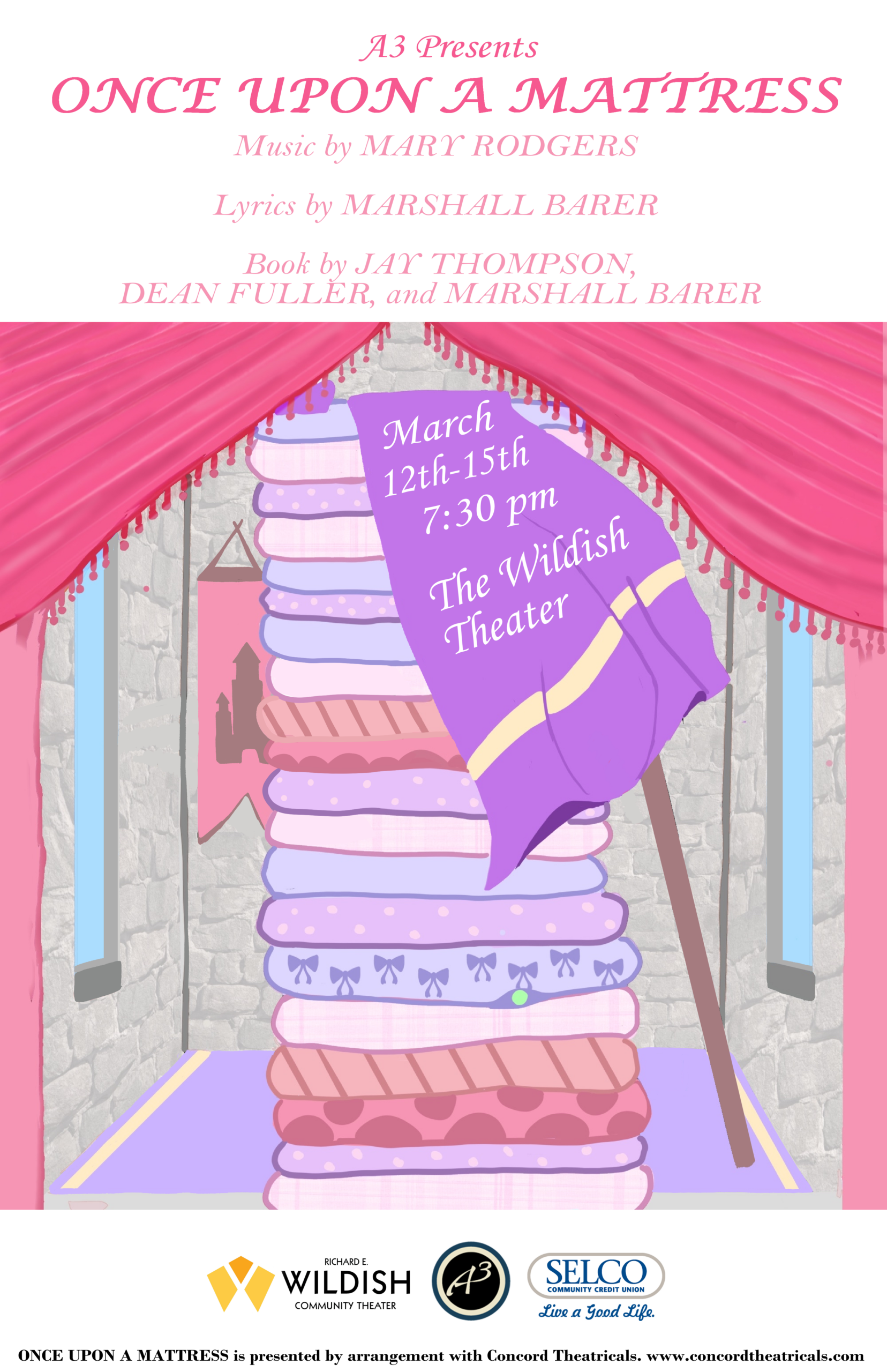 A3 Presents: Once Upon a Mattress